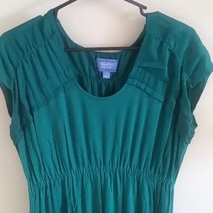 Simply Vera by Vera Wang emerald green dress